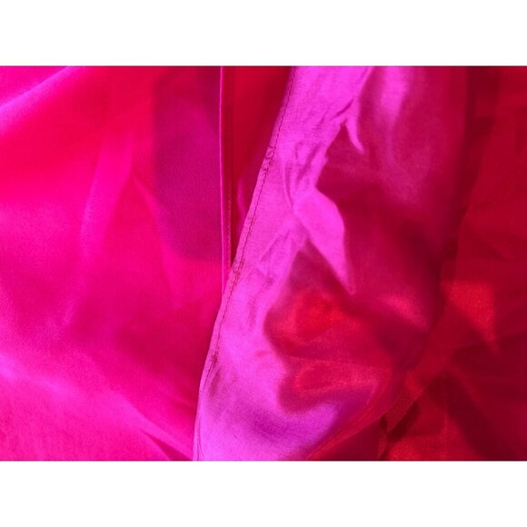 Jill Stuart Dress Women 0 Hot Pink V Neck Twisted Back Sleeveless Gown NWT Party - Picture 11 of 13